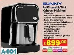 SUNNY TÜRK KAHVESİ MAKİNESİ SUNNY TÜRK KAHVESİ MAKİNESİ